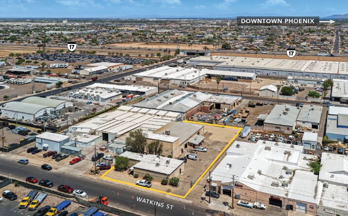 Pictures of Industrial property located at 1210 West Watkins Street, Phoenix, AZ 85007 for sales - image #1