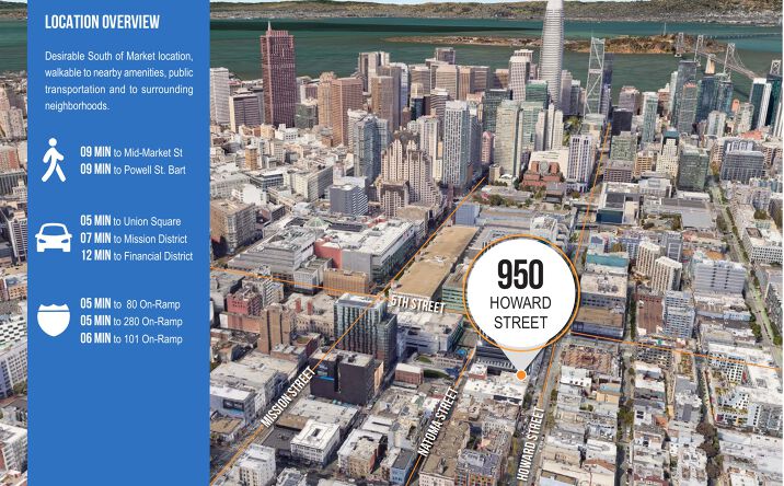 Pictures of Office property located at 948-950 Howard Street, San Francisco, CA 94107 for sales - image #1