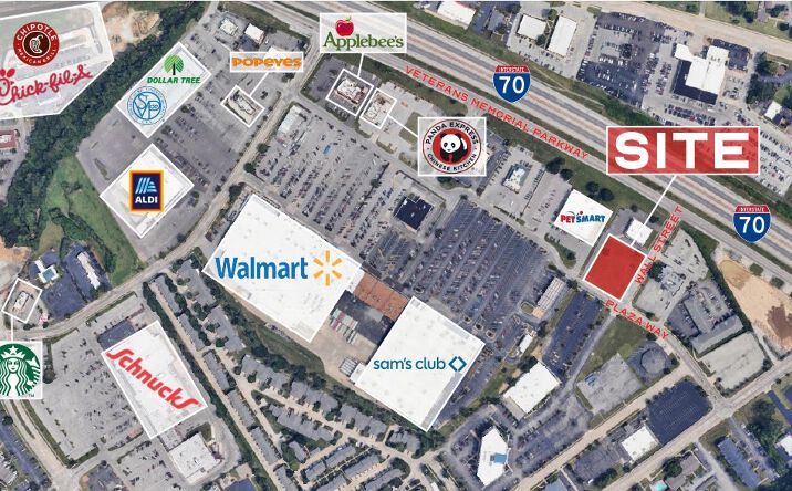 Pictures of Land property located at 8 Plaza Way, St. Charles, MO 63301 for sales - image #1