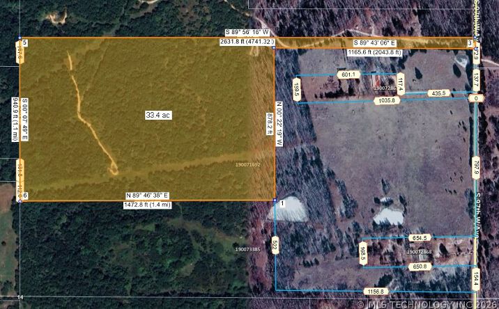 Pictures of Land property located at S 97th West Avenue, Sapulpa, OK 74066 for sales - image #1