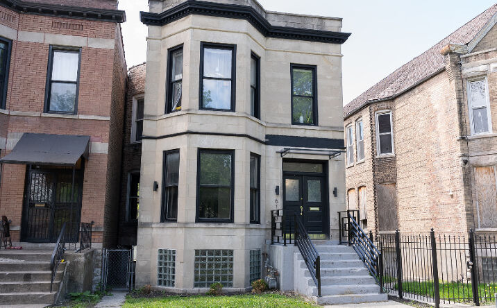 Pictures of Multifamily property located at 6140 S Aberdeen Street, Chicago, IL 60621 for sales - image #1