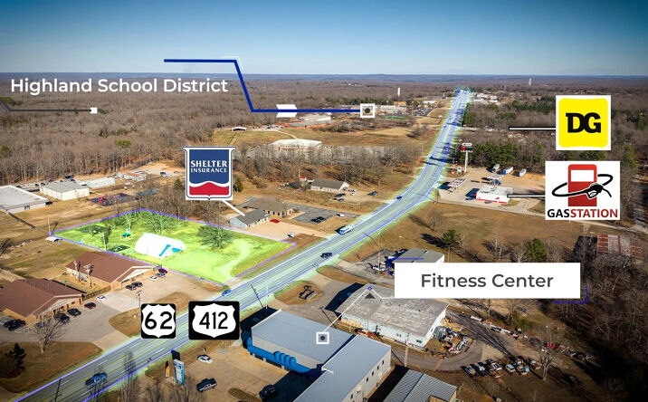 1647 HWY 62/412, Highland