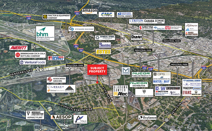 Pictures of Industrial property located at 3500 27th Avenue North, Birmingham, AL 35207 for sales - image #1
