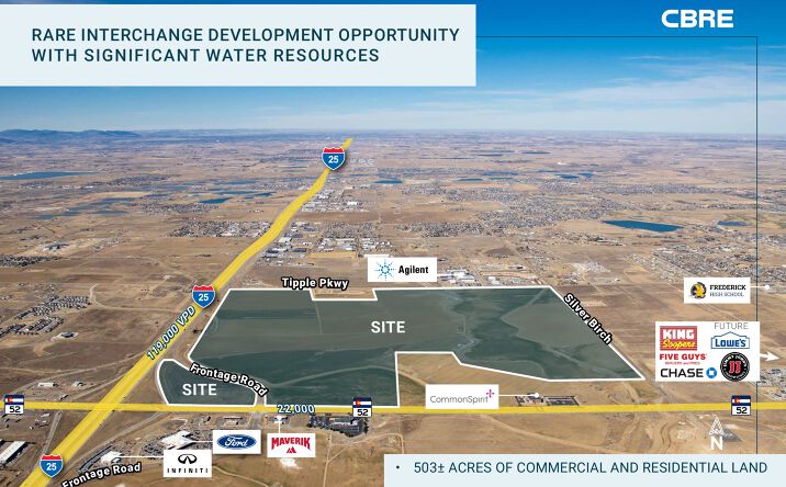 Pictures of Retail, Mixed Use, Land property located at NEC of I-25 and Highway 52, Frederick, CO 47909 for sales - image #1