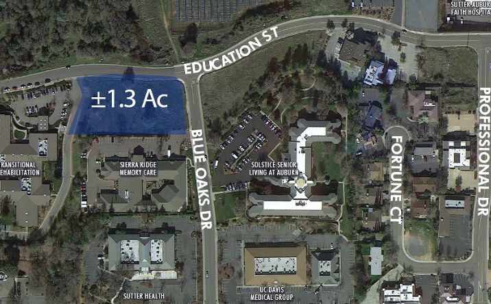 Pictures of Land property located at SWC Education St/Blue Oaks Dr, Auburn, CA 95603 for comps - image #1