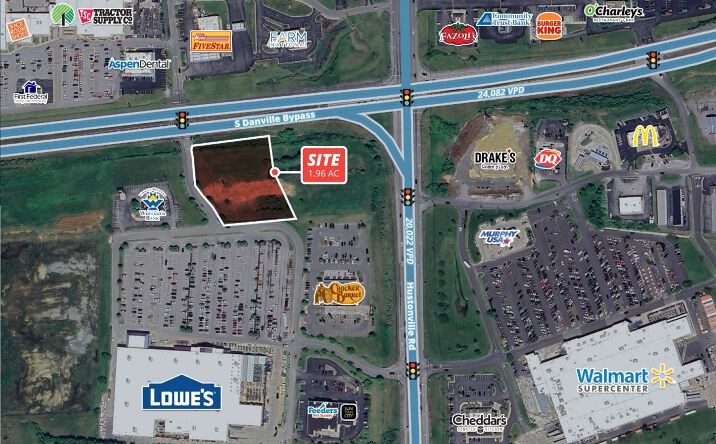 Pictures of Land property located at S Danville Bypass & Cassady Avenue, Danville, KY 40422 for sales - image #1
