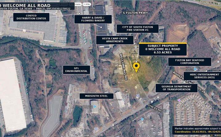 Pictures of Land property located at WELCOME ALL RD, ATLANTA, GA 30349 for sales - image #1