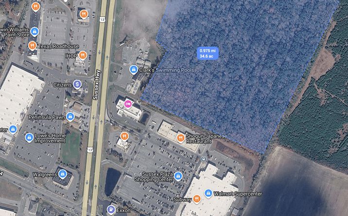 Pictures of Land property located at 0 Sussex Highway, Seaford, DE 19348 for sales - image #1