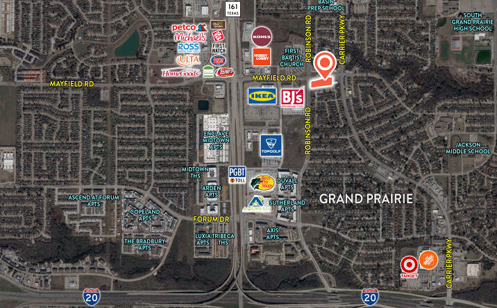 Pictures of Land property located at SEC Mayfield Rd & Robinson Rd, Grand Prairie, TX 75052 for sales - image #1