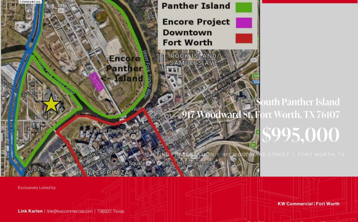 Pictures of Retail, Industrial property located at 917 Woodward St, Fort Worth, TX 76107 for sales - image #1
