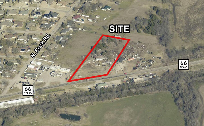 Pictures of Retail, Industrial, Land property located at NEQ S.H. 66 & N. Rock Rd., Caddo Mills, TX 75135 for sales - image #1