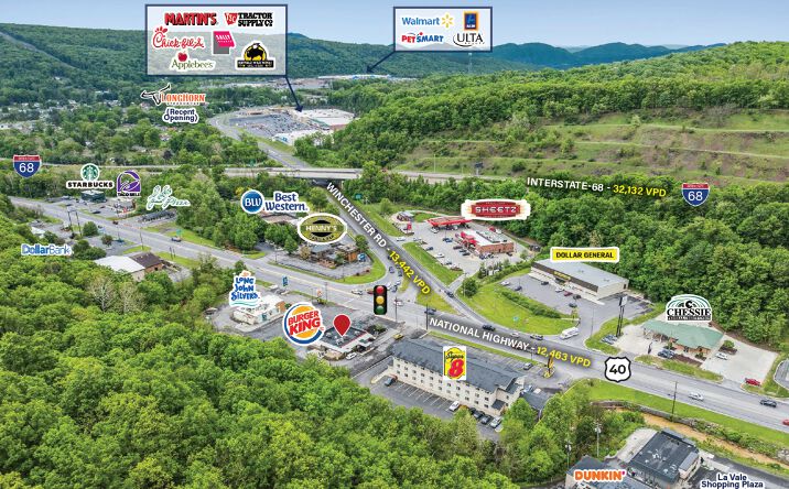 Pictures of Retail property located at 1299 National Hwy, LaVale, MD 21502 for sales - image #1
