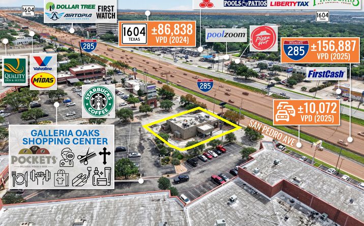 Pictures of Retail property located at 15925 San Pedro Avenue, Hollywood Park, TX 78232 for sales - image #1
