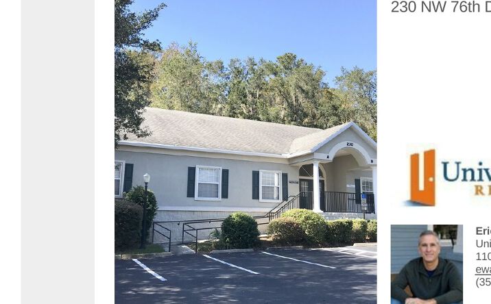 Pictures of Office property located at 230 NW 76th Dr, Gainesville, FL 32607 for sales - image #1