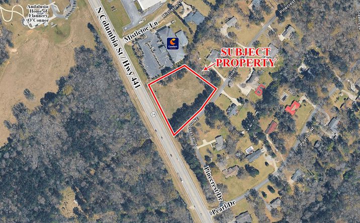 Pictures of Land property located at 300 Pearl Drive, Milledgeville, GA 31061 for sales - image #1