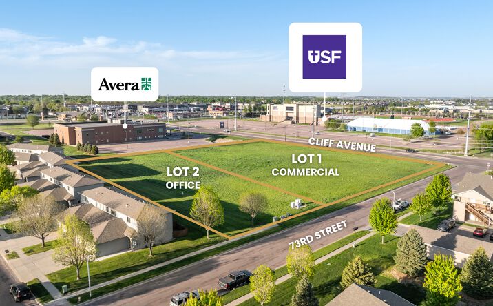 Pictures of Land property located at 6401 South Cliff Avenue, Sioux Falls, SD 57108, 1104 East 73rd Street, Sioux Falls, SD 57108 for sales - image #1