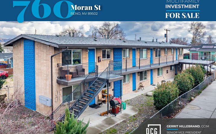 Pictures of Multifamily property located at 760 Moran St, Reno, NV 89502 for sales - image #1