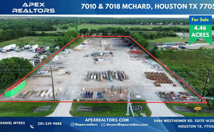 Pictures of Land property located at 7010 McHard, Houston, TX 77053, 7018 McHard, Houston, TX 77053 for sales - image #1