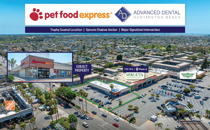 Pictures of Retail property located at 6946 Warner Avenue, Huntington Beach, CA 92647 for sales - image #1