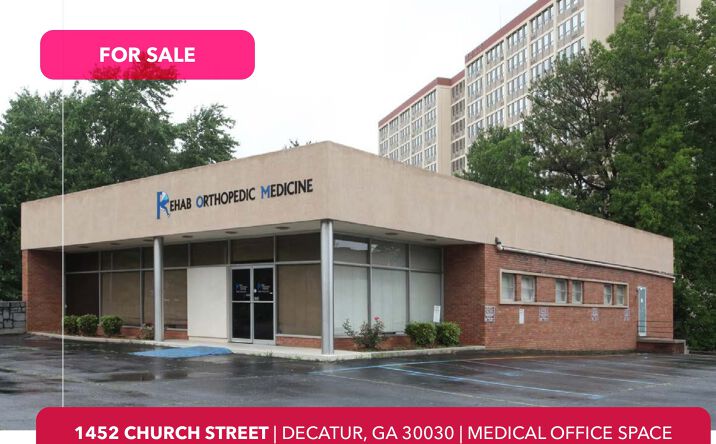 Pictures of Office property located at 1452 Church Street, Decatur, GA 30030 for sales - image #1