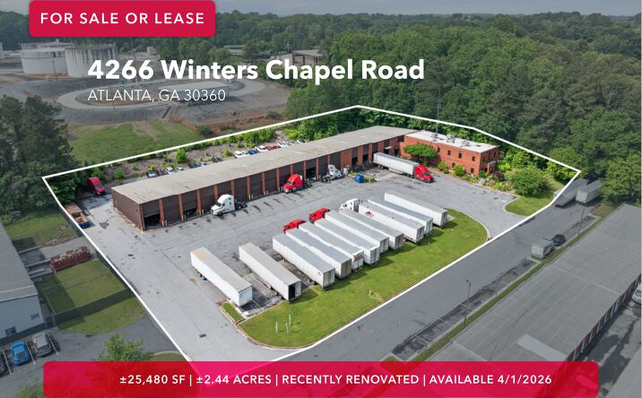Pictures of Industrial property located at 4266 Winters Chapel Road, Atlanta, GA 30360 for sales - image #1