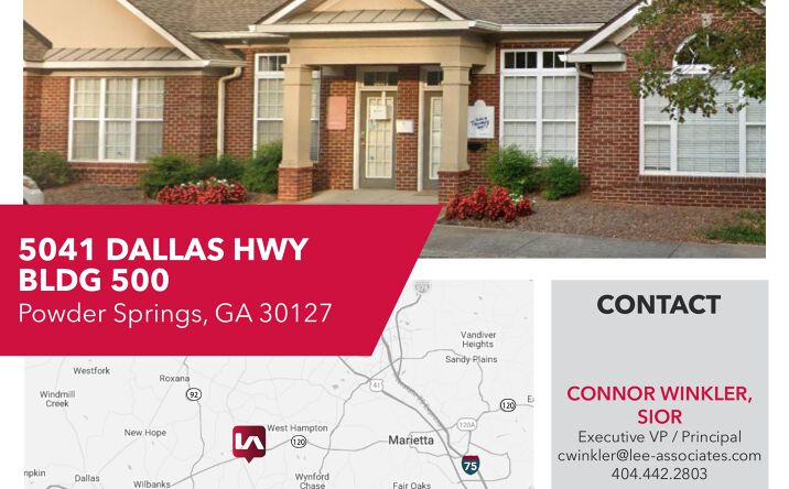 Pictures of Office property located at 5041 Dallas Hwy, Bldg 500, Powder Springs, GA 30127 for sales - image #1