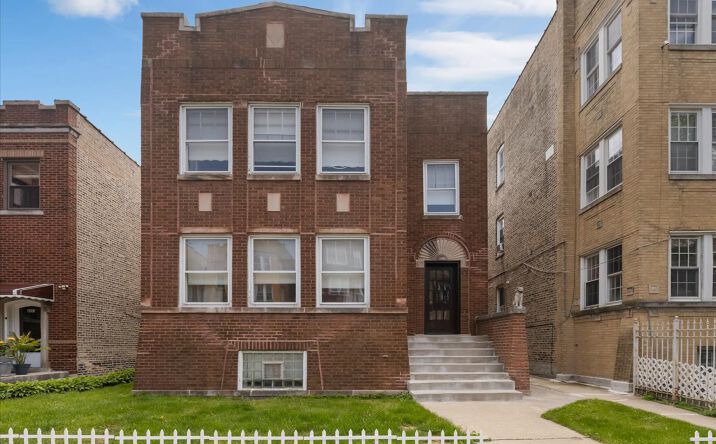 Pictures of Multifamily property located at 6219 N Claremont Avenue, Chicago, IL 60659 for sales - image #1