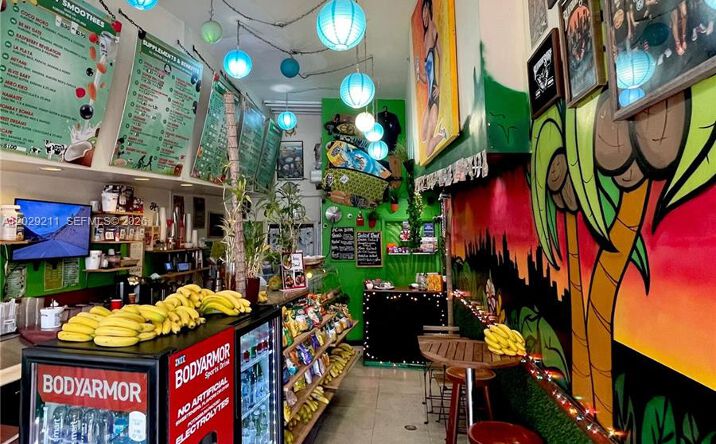 Pictures of Business for Sale, Retail property located at SOUTH BEACH JUICE BAR, Miami Beach, FL 33139 for sales - image #1