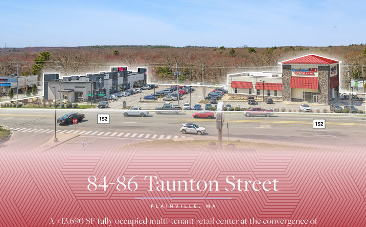 Pictures of Retail property located at 84-86 Taunton Street, Plainville, MA 02762 for sales - image #1