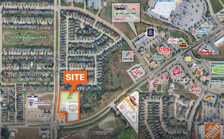 Pictures of Retail, Land property located at 9836 White Settlement Road, Fort Worth, TX 76108 for sales - image #1