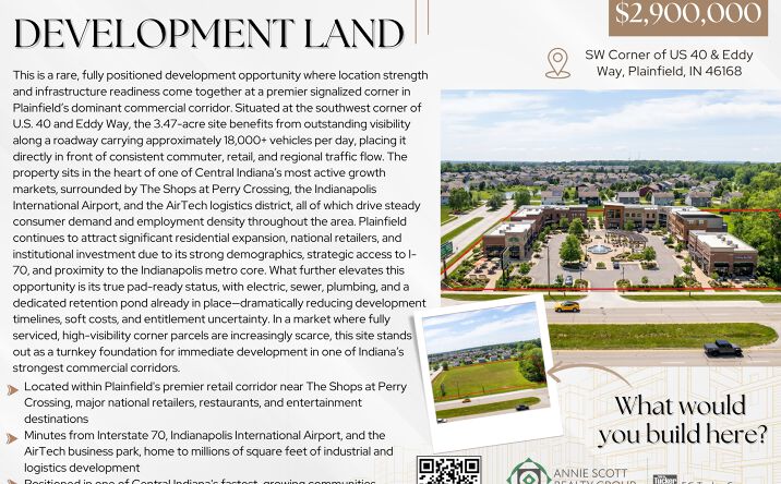 Pictures of Land property located at East U.s. 40, Plainfield, IN 46168 for sales - image #1