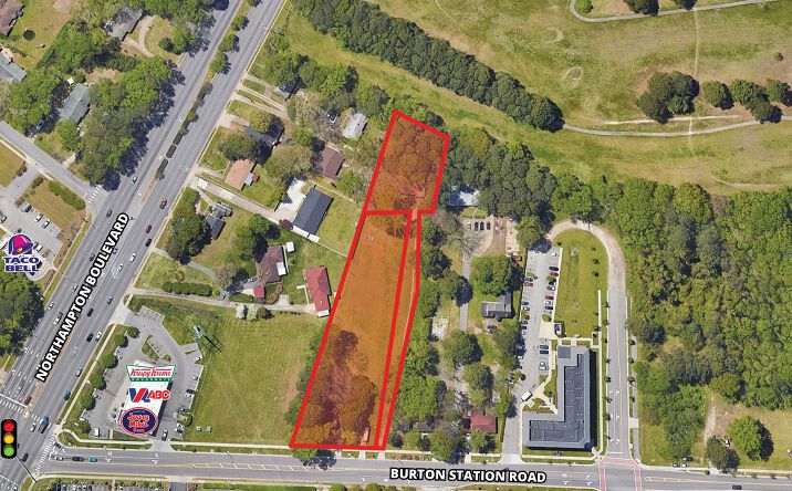 Pictures of Land property located at 5805 Burton Station Road, Virginia Beach, VA 23455 for sales - image #1