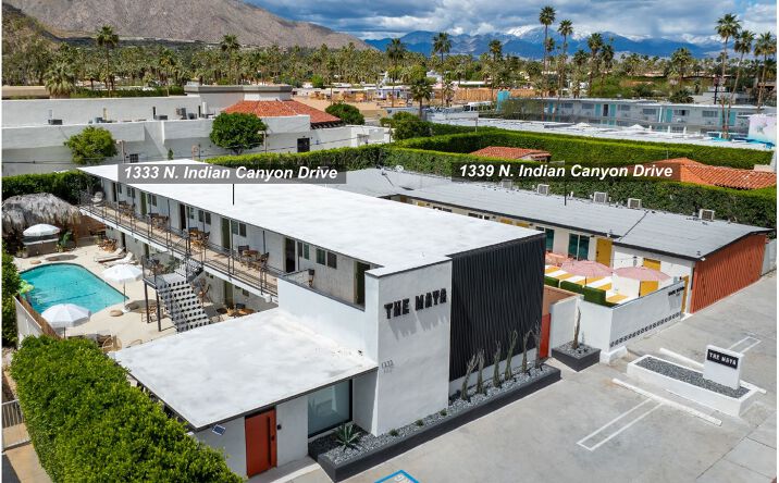 Pictures of Hospitality property located at 1333 N. Indian Canyon Drive, Palm Springs, CA 92262-4878, 1339 N. Indian Canyon Drive, Palm Springs, CA 92262-4878 for sales - image #1