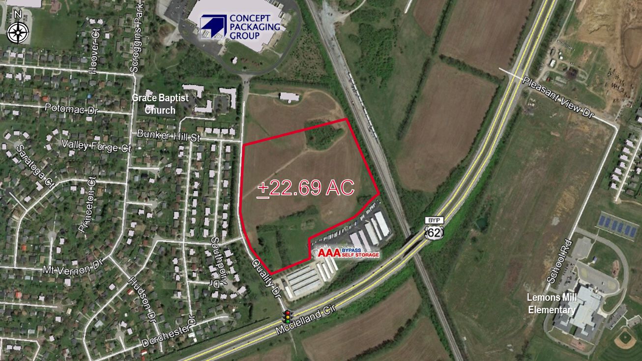 Quality Drive & McClelland Circle, KY 40324 Land for Sale