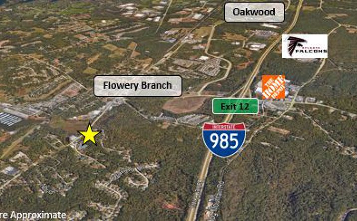 Pictures of Land property located at 5619 Atlanta Highway, Flowery Branch, GA 30542 for sales - image #1