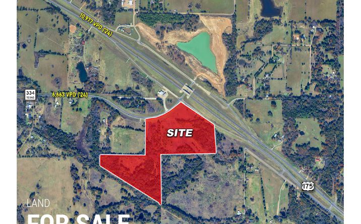 Pictures of Land property located at SEC Hwy 175 & 334 (Main), Gun Barrel City, TX 75156 for sales - image #1