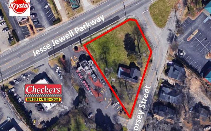 Pictures of Land property located at 927 Jesse Jewell Parkway, Gainesville, GA 30501 for sales - image #1