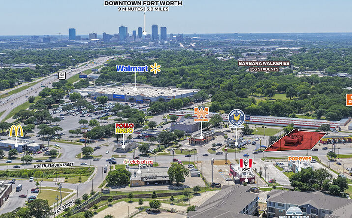 Pictures of Land property located at 963 N Beach St, Fort Worth, TX 76111 for sales - image #1