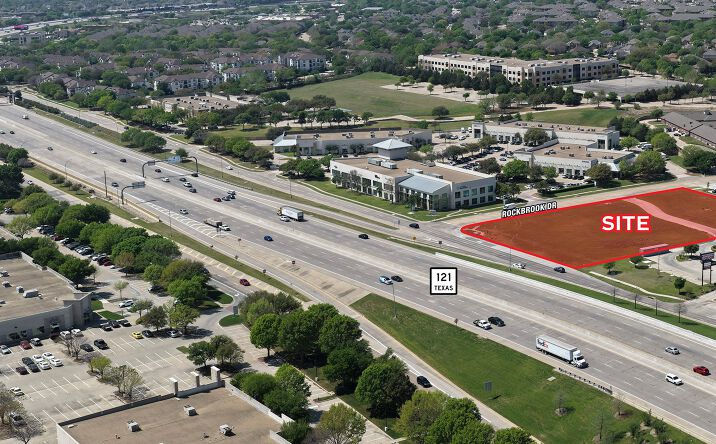 Pictures of Land property located at NEC SH-121 & ROCKBROOK DR, Lewisville, TX 75067 for sales - image #1