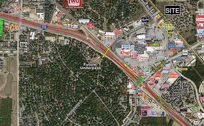 Pictures of Retail property located at 2229 Colorado Boulevard, Denton, TX 76201 for sales - image #1