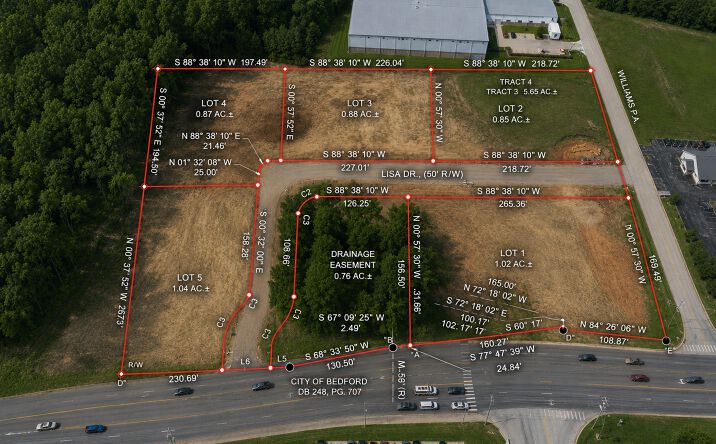 Pictures of Retail, Office, Hospitality property located at 905 Williams Park Drive, Bedford, IN 47421 for sales - image #1