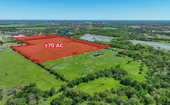 Pictures of Land property located at NWQ FM 36 & FM 2164, Caddo Mills, TX 75135 for sales - image #1