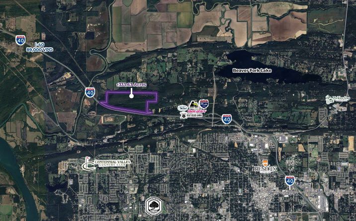 Pictures of Land property located at Interstate 40, Conway, AR 72032 for sales - image #1