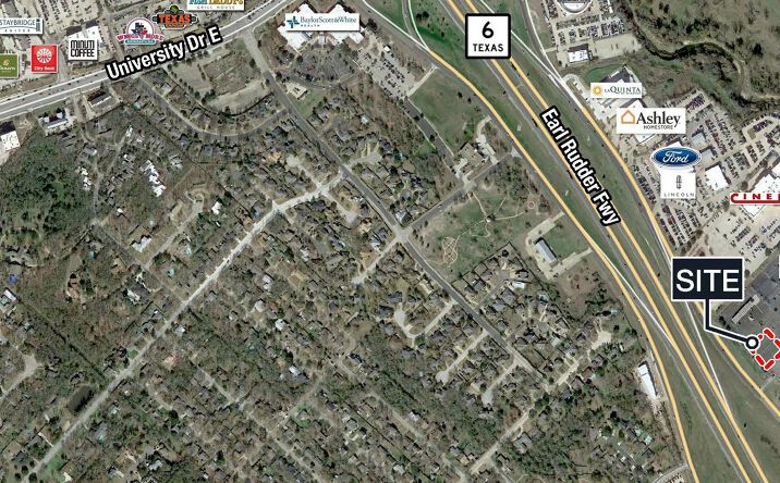 Pictures of Land property located at 1405 Earl Rudder Fwy S, College Station, TX 77845 for sales - image #1