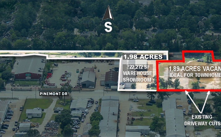 Pictures of Industrial, Land, Self Storage property located at 4205 Pinemont Drive, Houston, TX 77018 for sales - image #1