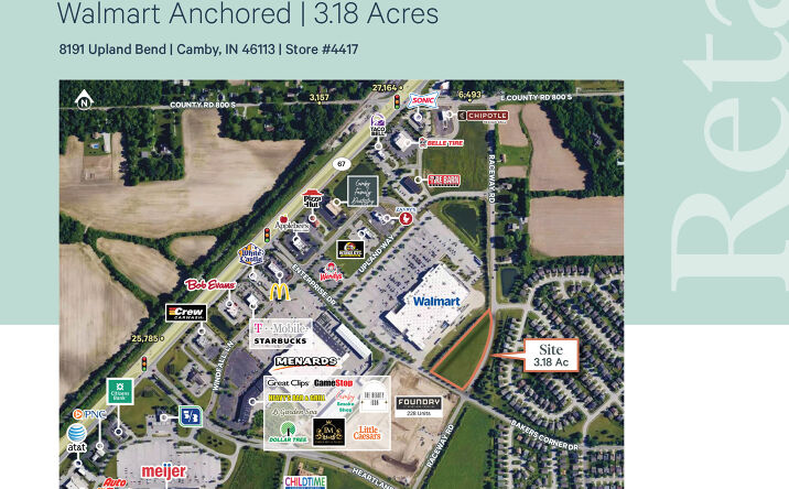 Pictures of Land property located at 8191 Upland Way, Camby, IN 46113 for sales - image #1