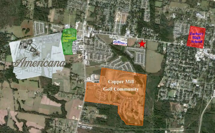 Pictures of Land property located at Church Street, Zachary, LA 70791 for sales - image #1