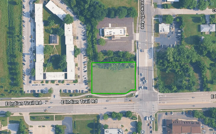 Pictures of Land property located at NWC Of Farnsworth Ave & Indian Trail, Aurora, IL 60505 for sales - image #1