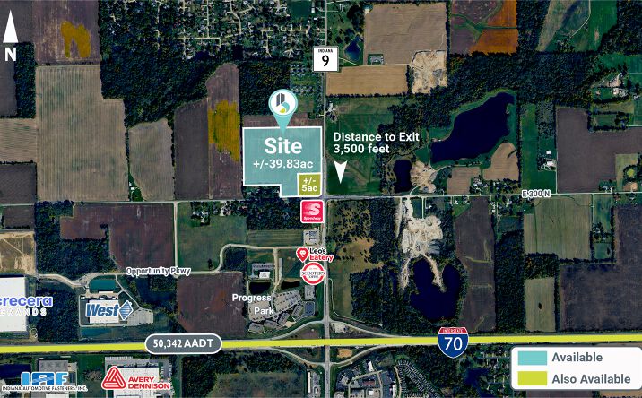 Pictures of Land property located at 0 State Road 9, Greenfield, IN 46140 for sales - image #1