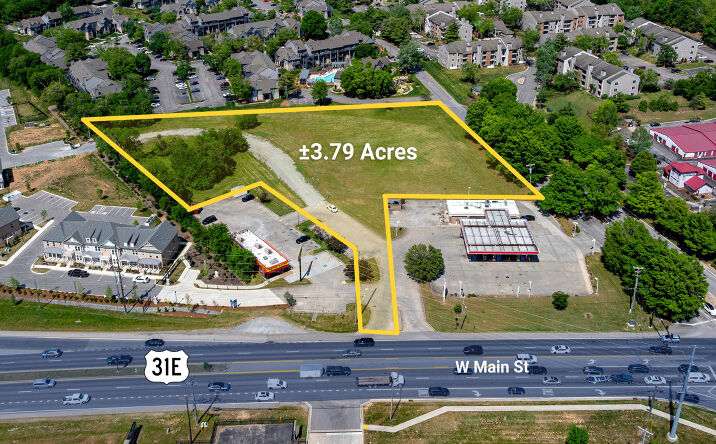 Pictures of Land property located at 1086 W Main Street, Hendersonville, TN 37075 for sales - image #1